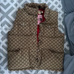Gucci × The North Face Vest #Authentic